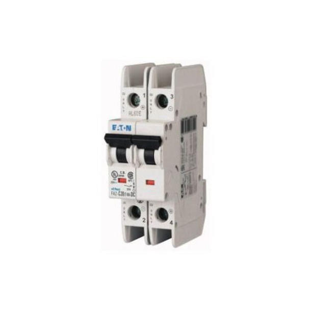Eaton FAZ-C15/2-NA-DC Miniature Circuit Breakers (MCBs) FAZ 2P 15A 480V 50/60Hz 1Ph