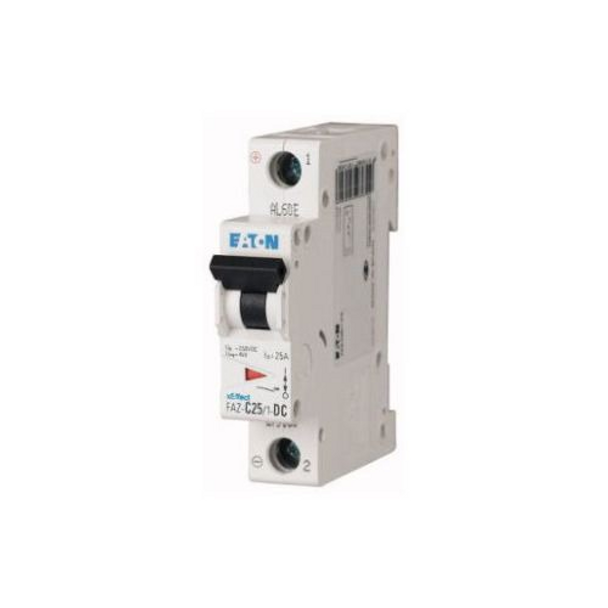 Eaton FAZ-C8/1-NA-DC-SP Miniature Circuit Breakers (MCBs) FAZ 1P 8A 277V 50/60Hz 1Ph