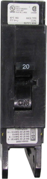 Eaton GHB1020HID Molded Case Breakers (MCCBs) GHB 1P 20A 277V 50/60Hz 1Ph G Frame