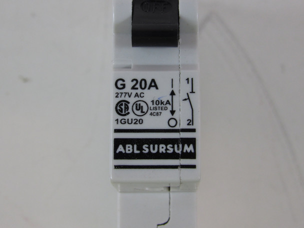 Abl Sursum 1GU20 Miniature Circuit Breakers (MCBs) 1P 20A