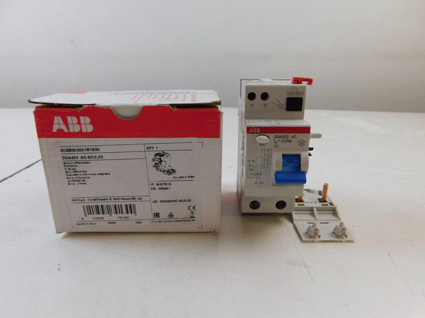 Abb 2CSB202001R1630 Miniature Circuit Breakers (MCBs) 2P 63A 400V 50/60Hz