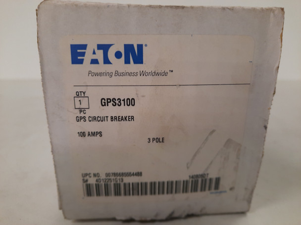 Eaton GPS3100 Molded Case Breakers (MCCBs)