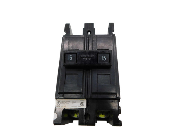Eaton QC2015 Miniature Circuit Breakers (MCBs) 2P 15A 240V EA