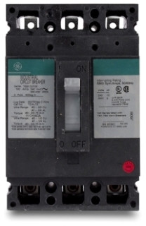 GE TEB132100 Molded Case Breakers (MCCBs) TEB 3P 100A 240V 50/60Hz 3Ph
