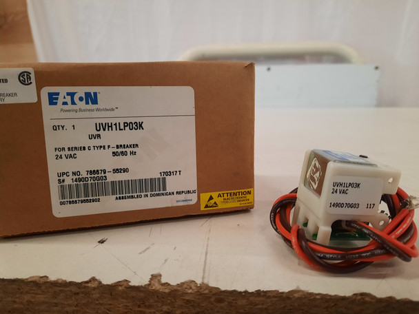 Eaton UVH1LP03K Circuit Breaker Accessories Undervoltage Release 24V 50/60Hz