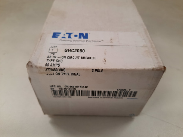 Eaton GHC2060 Molded Case Breakers (MCCBs)
