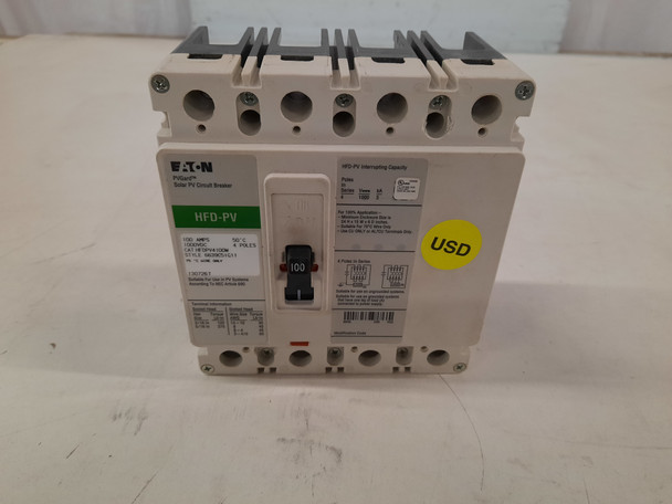 Eaton HFDPV4100W Molded Case Breakers (MCCBs)
