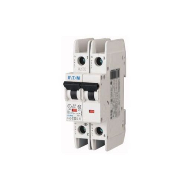 Eaton FAZ-C30/2-RT Miniature Circuit Breakers (MCBs) FAZ 2P 30A 277V 50/60Hz 1Ph EA