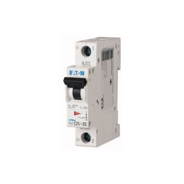 Eaton FAZ-C2/1-NA-DC-SP Miniature Circuit Breakers (MCBs) FAZ 1P 2A 120/240V 50/60Hz 1Ph EA