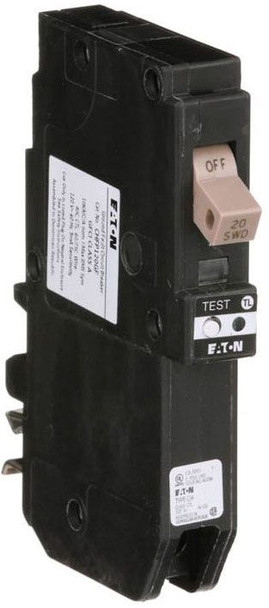 Eaton CHFP120GF Miniature Circuit Breakers (MCBs) CH 1P 20A 120/240V 50/60Hz 1Ph EA