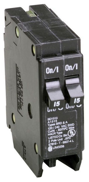 Eaton BD1515 Miniature Circuit Breakers (MCBs)