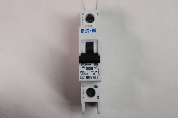 Eaton FAZ-D8/1-NA-L Miniature Circuit Breakers (MCBs) EA
