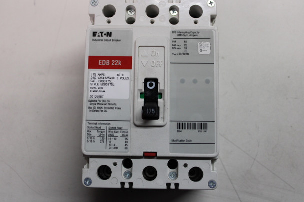 Eaton EDB3175L Molded Case Breakers (MCCBs)