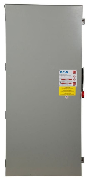Eaton DH327FRK Safety Switches DH 3P 800A 240V 50/60Hz 3Ph Fusible 3Wire NEMA 3R