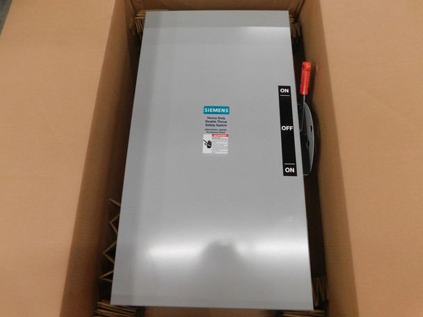 Siemens DTNF364J Safety Switches DTNF 3P 200A 600V 50/60Hz 3Ph Non Fusible 3Wire Nema 12