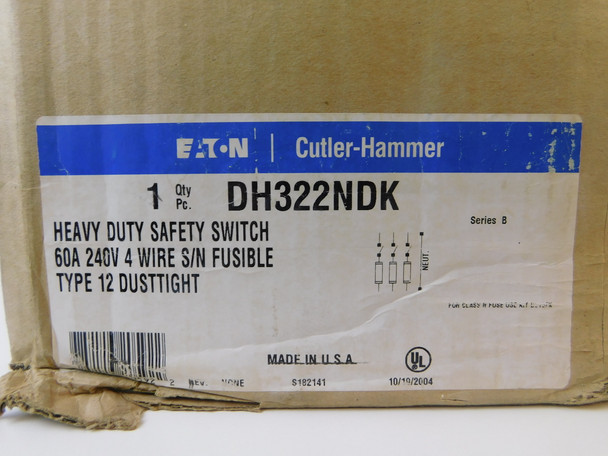 Eaton DH322NDK Safety Switches EA