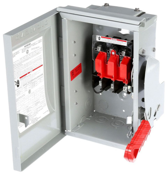 Siemens HNF363R Safety Switches HNF 3P 100A 600V 50/60Hz 3Ph Non Fusible 3Wire NEMA 3R