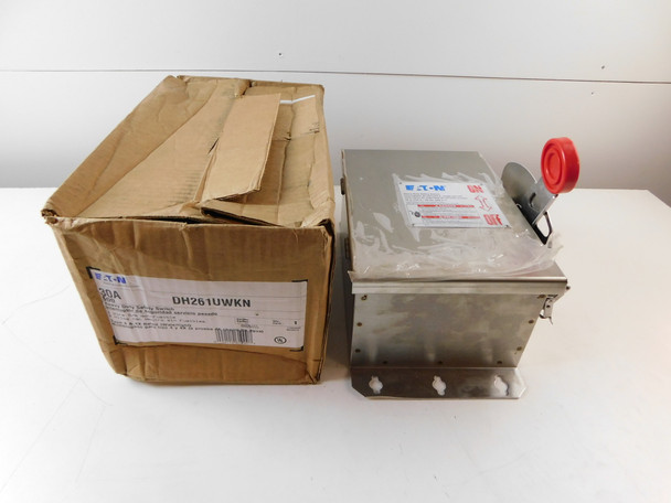Eaton DH261UWKN Safety Switches DH 2P 30A 600V 50/60Hz 1Ph Non Fusible 3Wire NEMA 4X