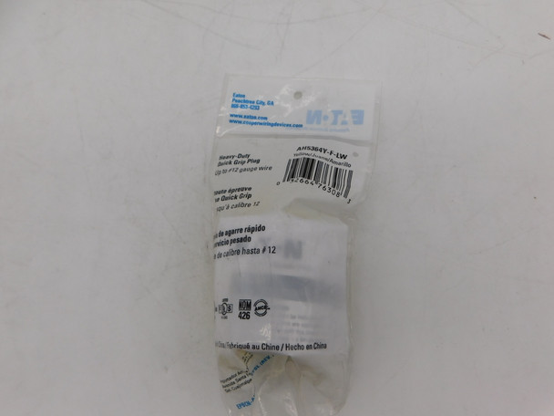 Eaton AH5364Y-F-LW Plugs Connector Yellow EA