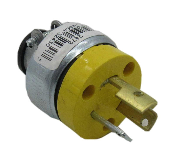 Eaton 2473 Plugs Connector 2P 125V Yellow