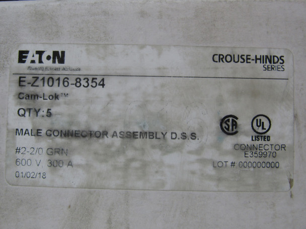 Eaton E-Z1016-8354 Plug/Connector/Adapter Accessories