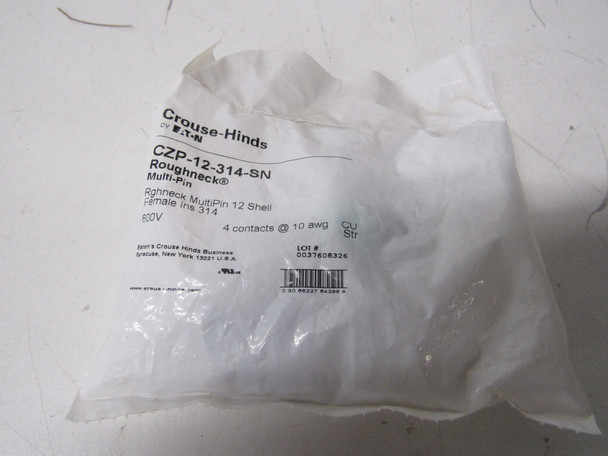 Eaton CZP-12-314-SN Plug/Connector/Adapter Accessories Connector 600V Female