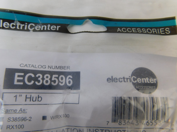 Siemens EC38596 Conduit Hubs EA