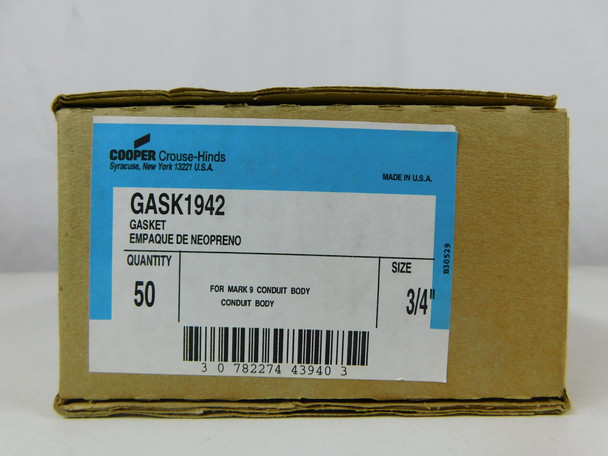 Eaton GASK1942 Outlet Boxes/Covers/Accessories Mark 9 Gasket