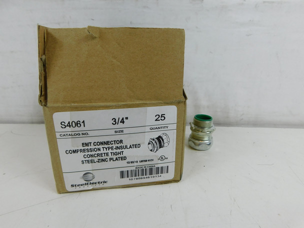 SteelElectric Products S4061 Conduit Fittings EMT Compression Connector