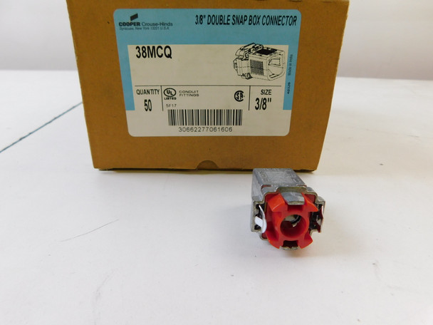 Eaton 38MCQ Misc. Cable and Wire Accessories Quick Lock Connector 50BOX