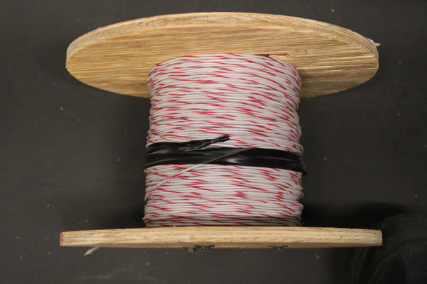 Houston Wire & Cable 18AWG-TFFN-600V-WHT/RED-500 Wire/Cable/Cord EA