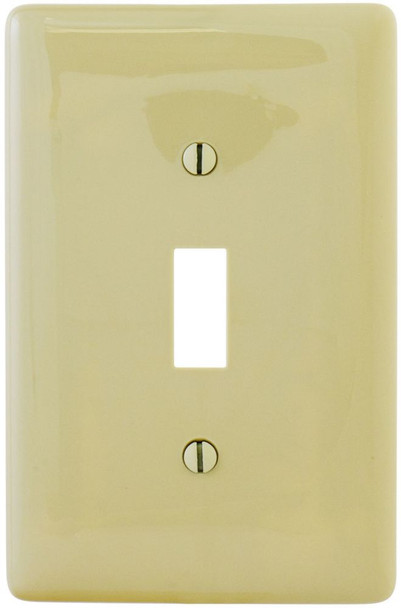 Hubbell NPJ1I Wallplates and Accessories Wallplate Ivory EA