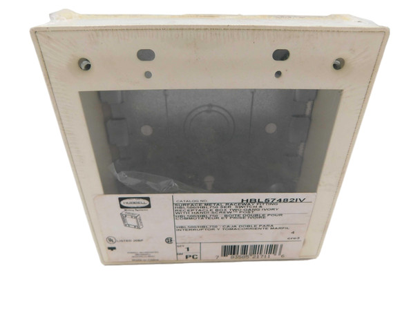 Wiring Device-kellems HBL57482IV Wallplates and Accessories Raceway Box
