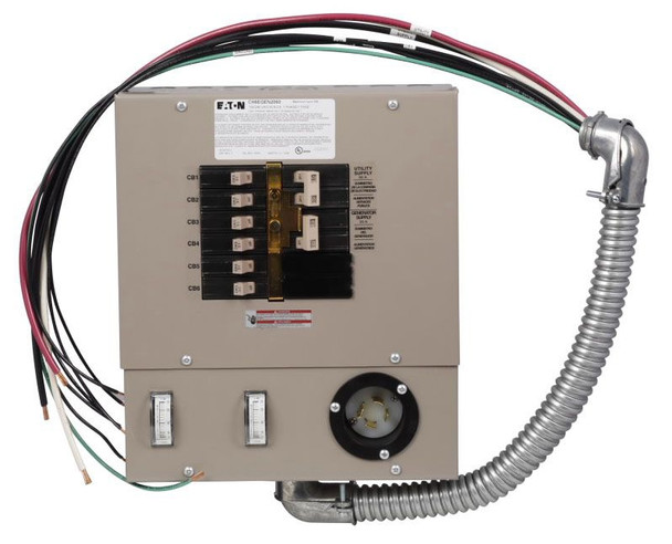 Eaton CH6EGEN2060 Loadcenters and Panelboards CH 60A 120V 50/60Hz 1Ph 3Wire 6Cir 6Sp NEMA 1