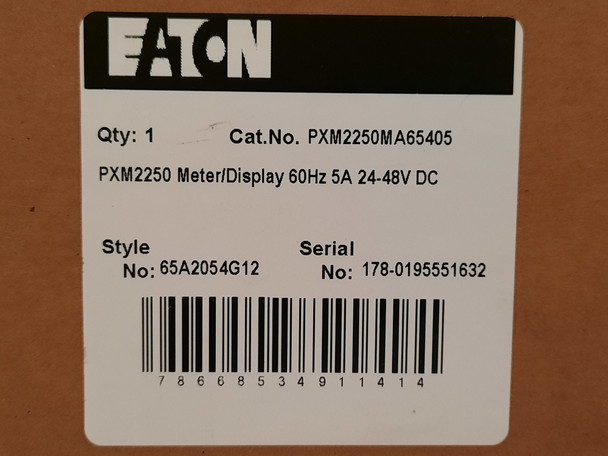 Eaton PXM2250MA65405 Energy Meters Power Xpert Meter 2000 5A 60V 50/60Hz