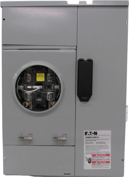 Eaton 35MM120R12 Meter Sockets Meter Main Breaker 225A 120/240VAC 1Ph 3Wire