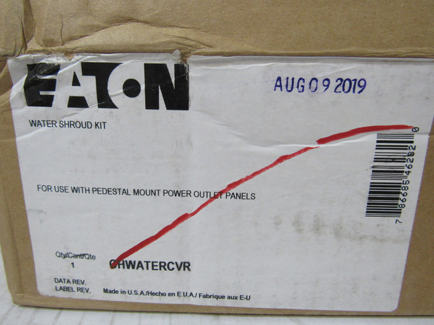 Eaton CHWATERCVR Power Outlet Panels Water Shroud