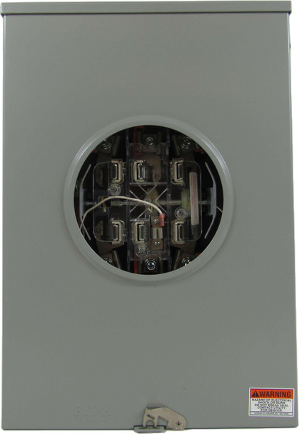 Eaton UTE7213UFLCH Meter Sockets Ringless 200A 600V 50/60Hz 3Ph 4Wire 7Jaws EA NEMA 3R