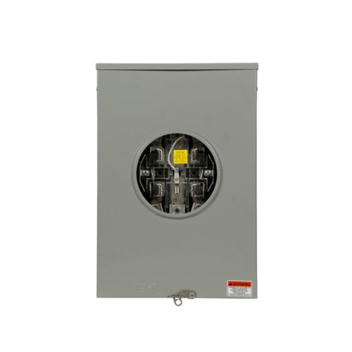 Eaton UTRS202BFLCH Meter Sockets Ringless 200A 600V 50/60Hz 1Ph 3Wire 4Jaws NEMA Type 3R