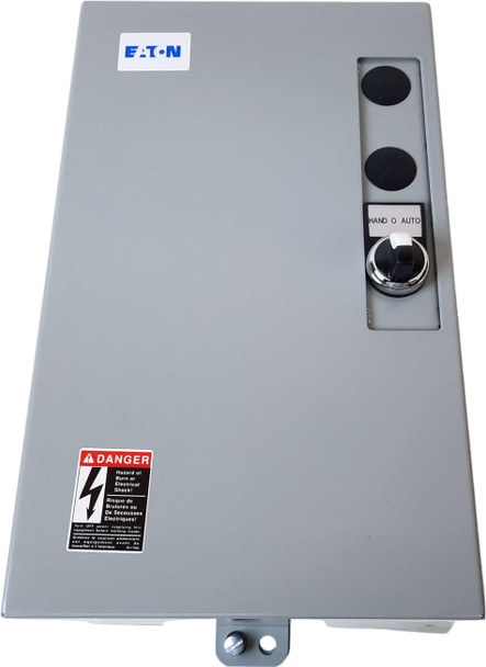 Eaton ECC03C1H6A Enclosed Contactors Lighting Contactor 6P 30A 277V NEMA 1 Electrically Held Non-Combination