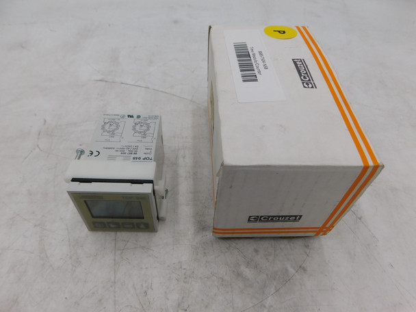 Crouzet 88857504 Timers and Time Switches Timer 24VDC 99.99 Sec. - 999.9 Hr. TOP948
