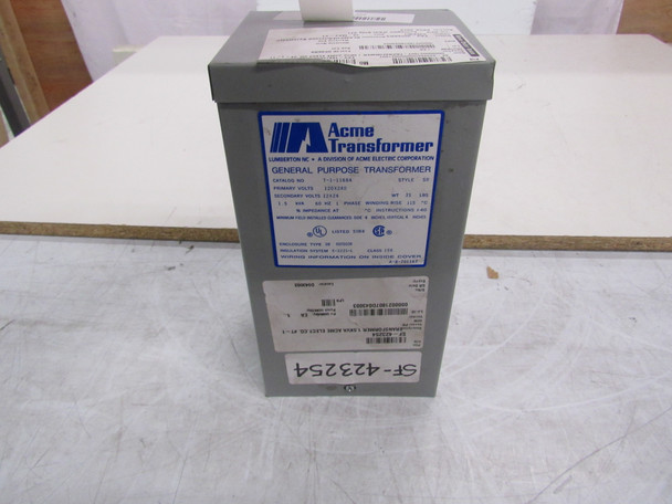 Acme SF-423254 Other Transformers General Purpose 120/240VAC 1Ph