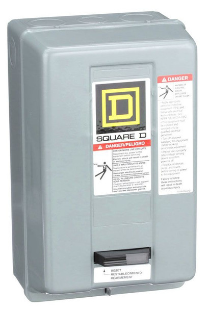 Square D 8536SBG2V02S Enclosed Motor Starters EA
