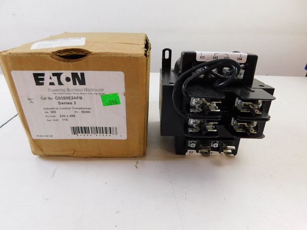 Eaton C0350E2AFB Control Transformers Industrial Control 460V 50/60Hz EA 350VA