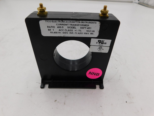 TYCO Electronics 6SFT-401 Current Transformers 400:5A 600V 50-400Hz 15VA