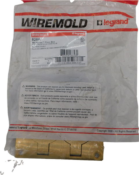 Wiremold 828R Outlet Boxes/Covers/Accessories