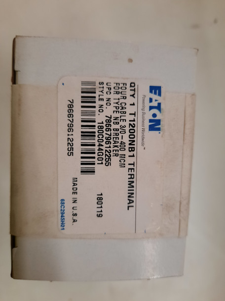 Eaton T1200NB1 Terminal Blocks NB Break Terminal