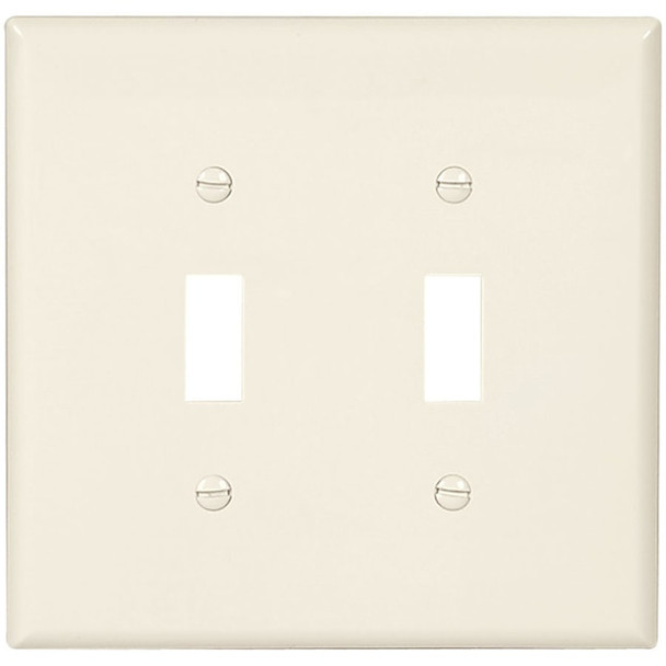 Eaton PJ2LA-F-LW Wallplates and Switch Accessories Wallplate EA