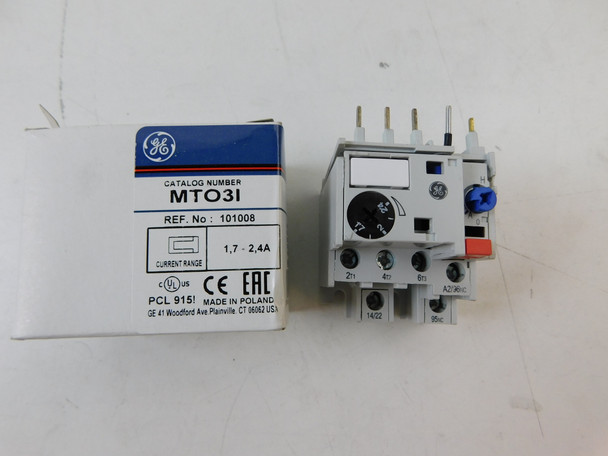 MT03I Relays 1.7-2.4A 750V 50/60Hz