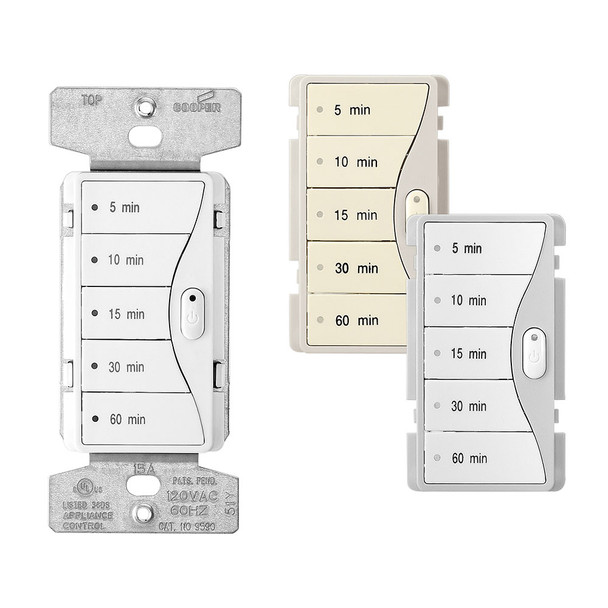 Eaton 9590C3-K-L Outlets Timer White EA Minute